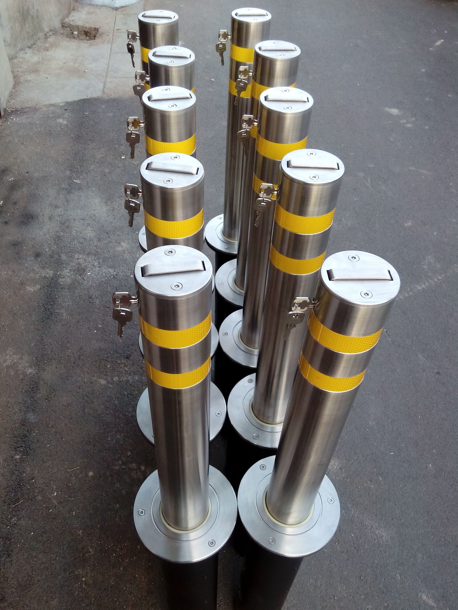 Stainless Steel Bollards, reference design 004